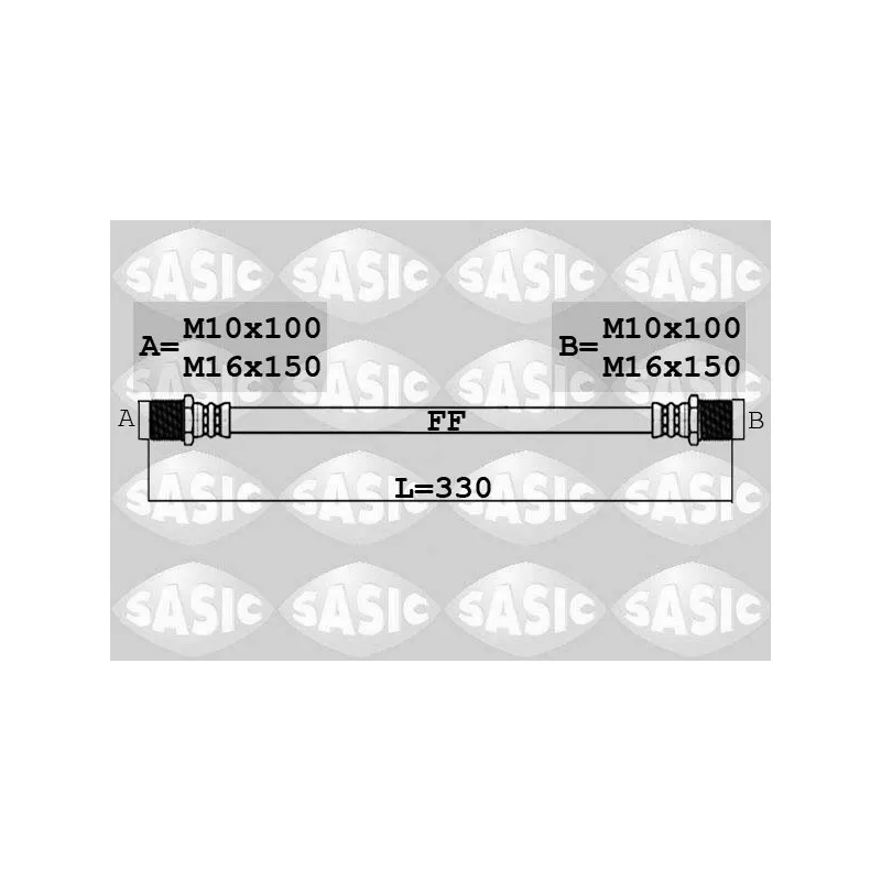 Flexible de frein SASIC 6606238