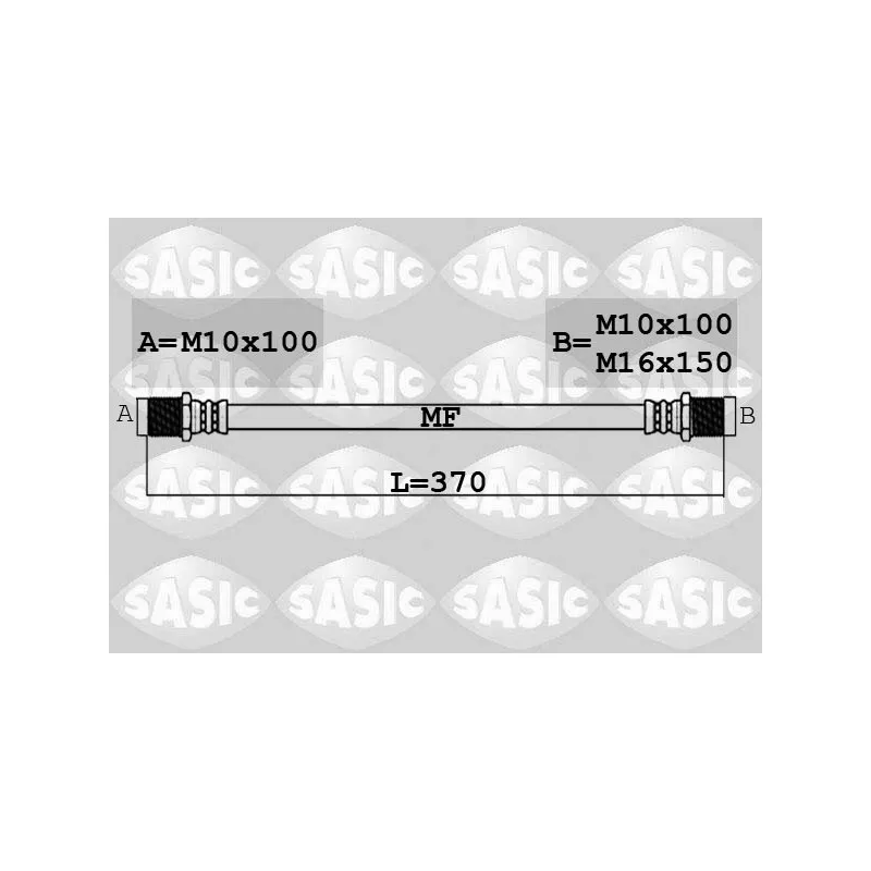 Flexible de frein SASIC 6606239