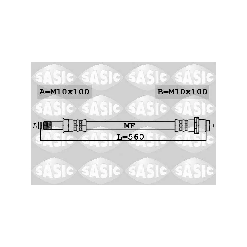 Flexible de frein SASIC 6606241