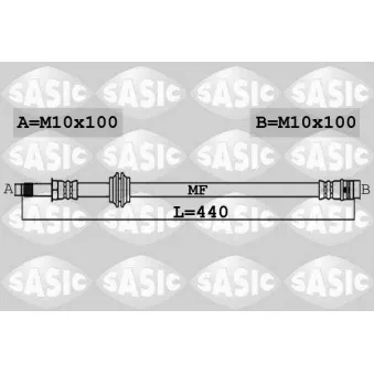 Flexible de frein SASIC 6606244