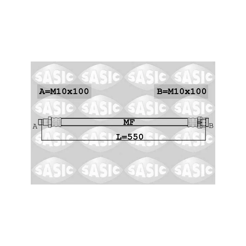 Flexible de frein SASIC 6606255