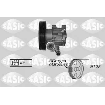 Pompe hydraulique, direction SASIC 7070001