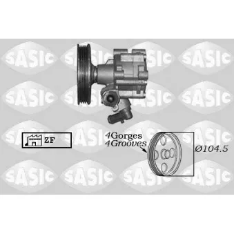 Pompe hydraulique, direction SASIC 7070003