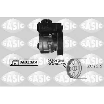 Pompe hydraulique, direction SASIC