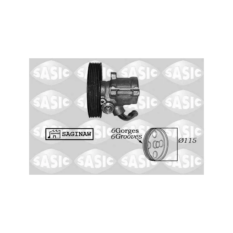 Pompe hydraulique, direction SASIC 7070005