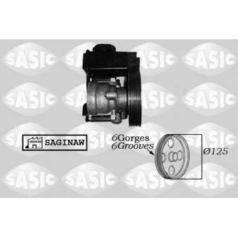 Pompe hydraulique, direction SASIC 7070006