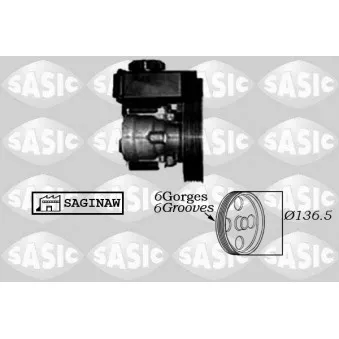 Pompe hydraulique, direction SASIC 7070007