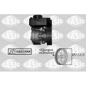 Pompe hydraulique, direction SASIC 7070008