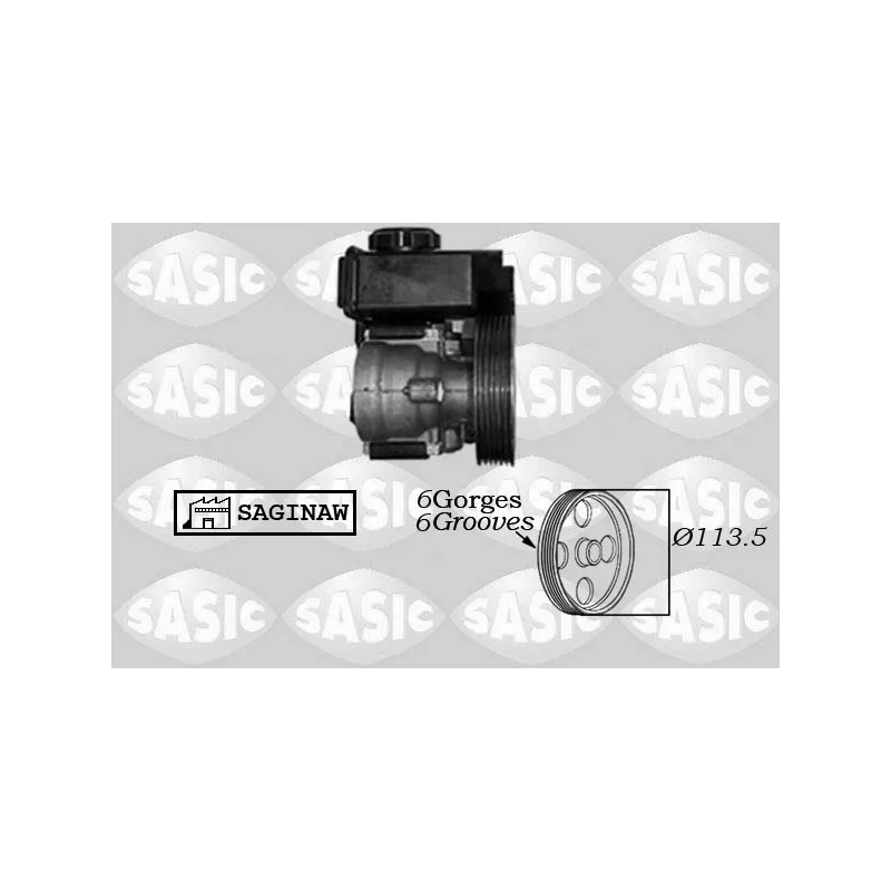 Pompe hydraulique, direction SASIC 7070008
