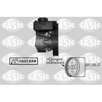 Pompe hydraulique, direction SASIC 7070011