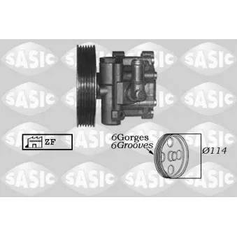 Pompe hydraulique, direction SASIC 7070013
