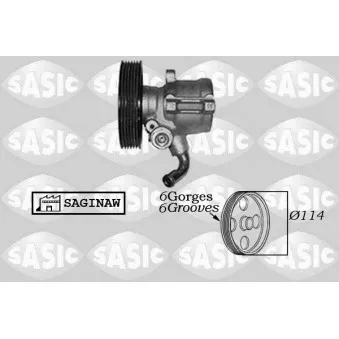 Pompe hydraulique, direction SASIC 7070014