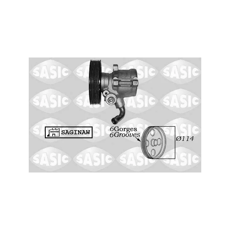Pompe hydraulique, direction SASIC 7070014