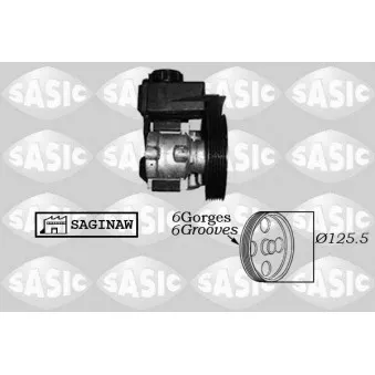 Pompe hydraulique, direction SASIC 7070015