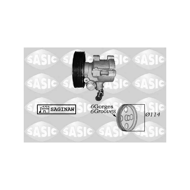 Pompe hydraulique, direction SASIC 7070017