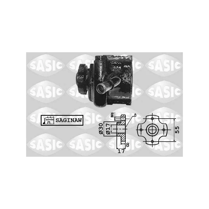Pompe hydraulique, direction SASIC 7070019