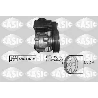 Pompe hydraulique, direction SASIC 7070021