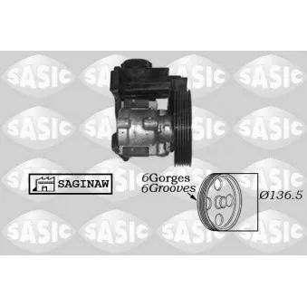 Pompe hydraulique, direction SASIC 7070023