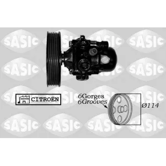 Pompe hydraulique, direction SASIC 7070025