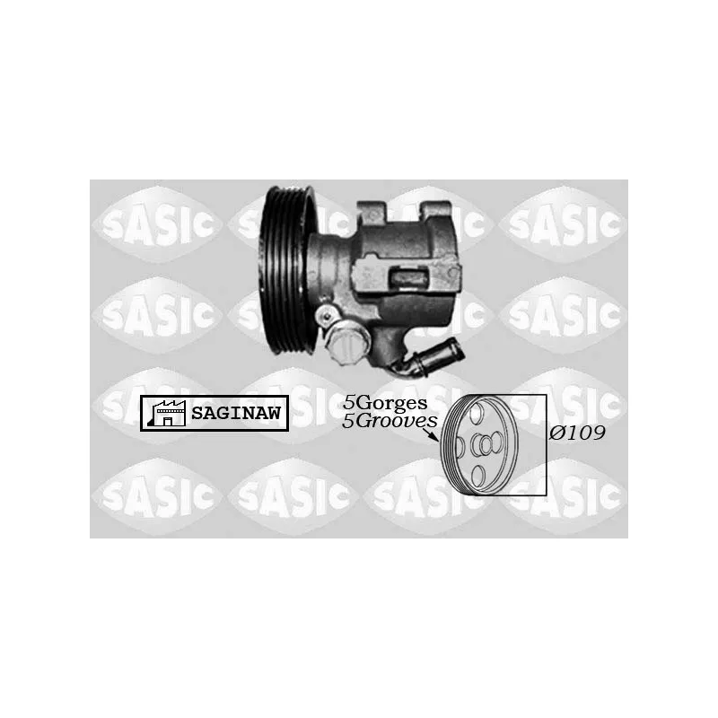 Pompe hydraulique, direction SASIC 7070026