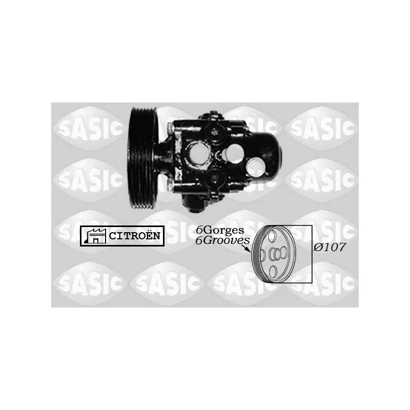Pompe hydraulique, direction SASIC 7070029