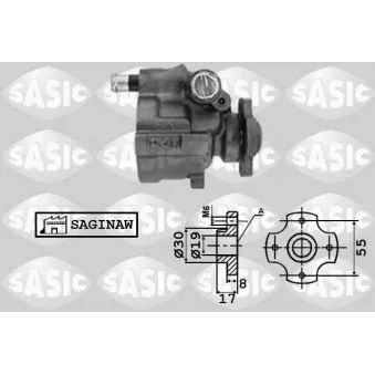 Pompe hydraulique, direction SASIC 7070033