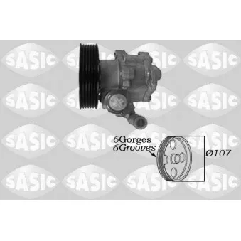 Pompe hydraulique, direction SASIC 7070040