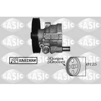 Pompe hydraulique, direction SASIC 7074002