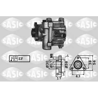 Pompe hydraulique, direction SASIC 7076001