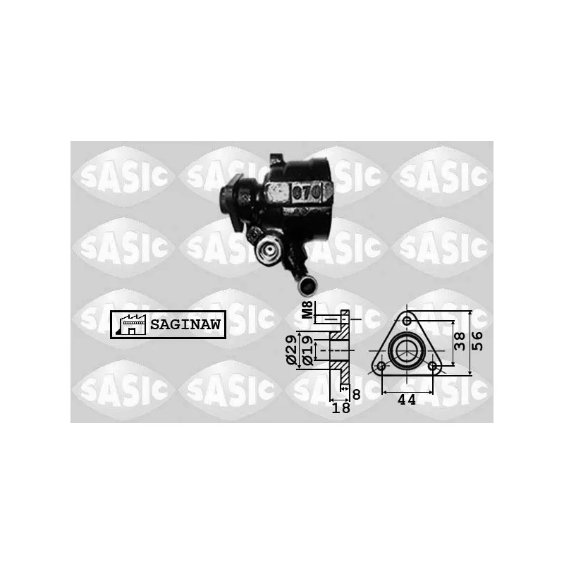 Pompe hydraulique, direction SASIC 7076005