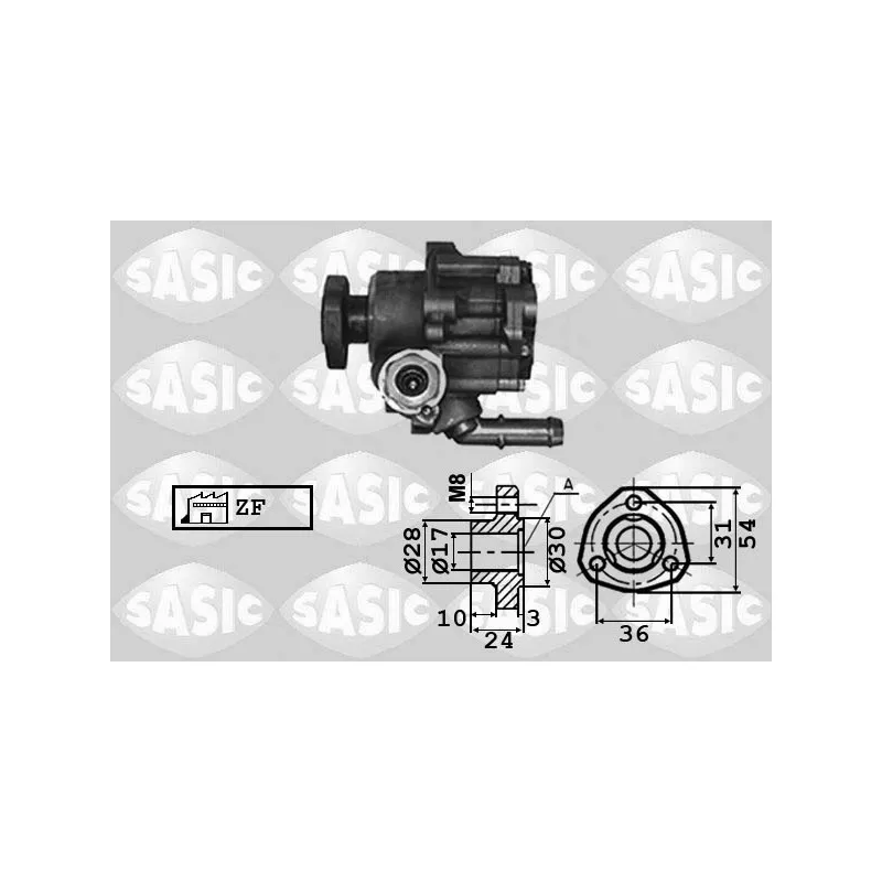 Pompe hydraulique, direction SASIC 7076009