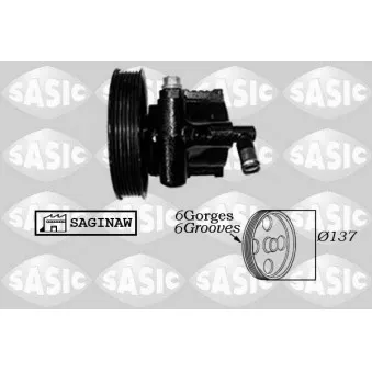 Pompe hydraulique, direction SASIC 7076012