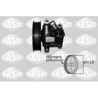 Pompe hydraulique, direction SASIC 7076018