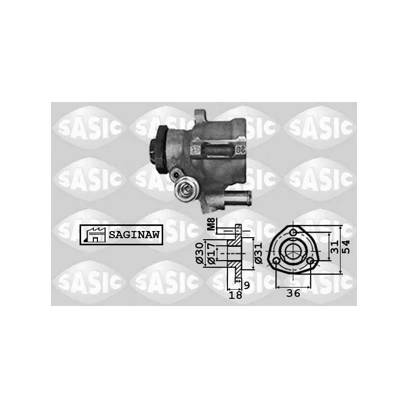 Pompe hydraulique, direction SASIC 7076021