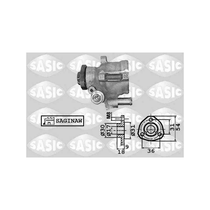 Pompe hydraulique, direction SASIC 7076028