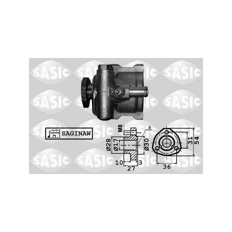 Pompe hydraulique, direction SASIC 7076029