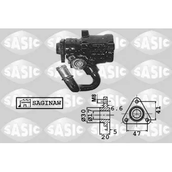 Pompe hydraulique, direction SASIC 7076034