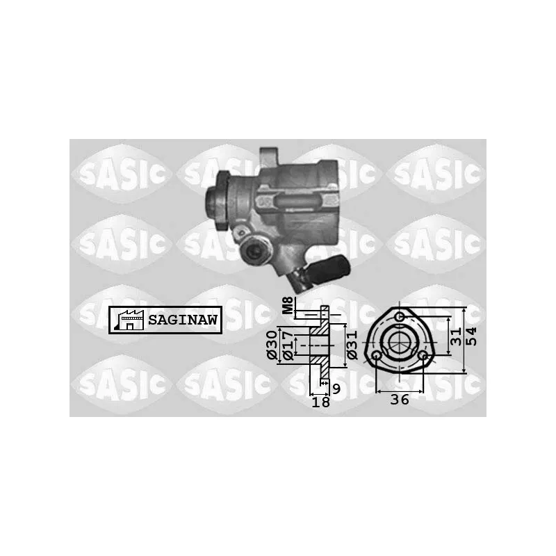 Pompe hydraulique, direction SASIC 7076039