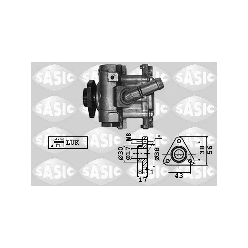 Pompe hydraulique, direction SASIC 7076040