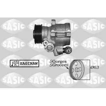 Pompe hydraulique, direction SASIC 7076047