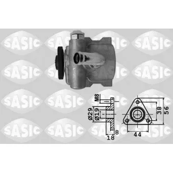 Pompe hydraulique, direction SASIC 7076053