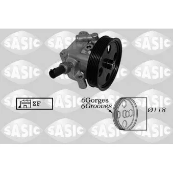 Pompe hydraulique, direction SASIC 7076070
