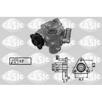 Pompe hydraulique, direction SASIC 7076072