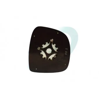 Verre de rétroviseur, rétroviseur extérieur SPJ L-0415