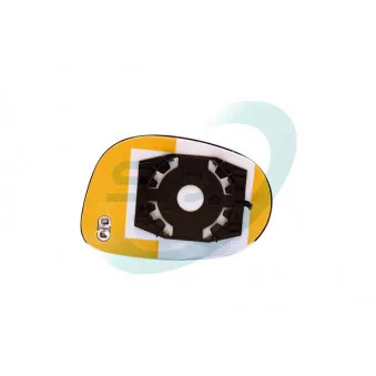 Verre de rétroviseur, rétroviseur extérieur SPJ L-0665