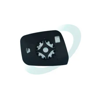 Verre de rétroviseur, rétroviseur extérieur SPJ L-0704