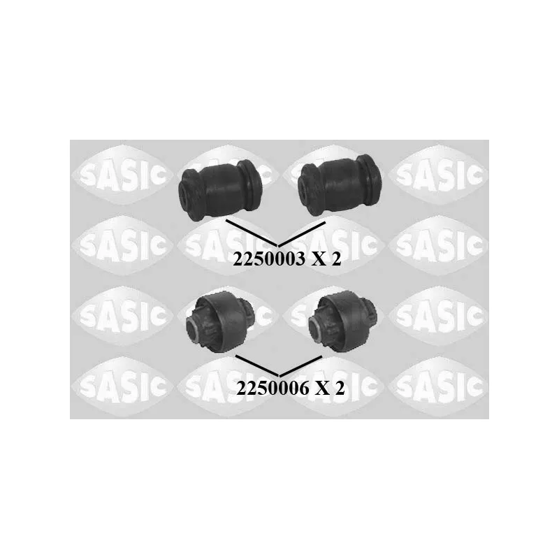 Kit de réparation, triangle de suspension SASIC 7960002