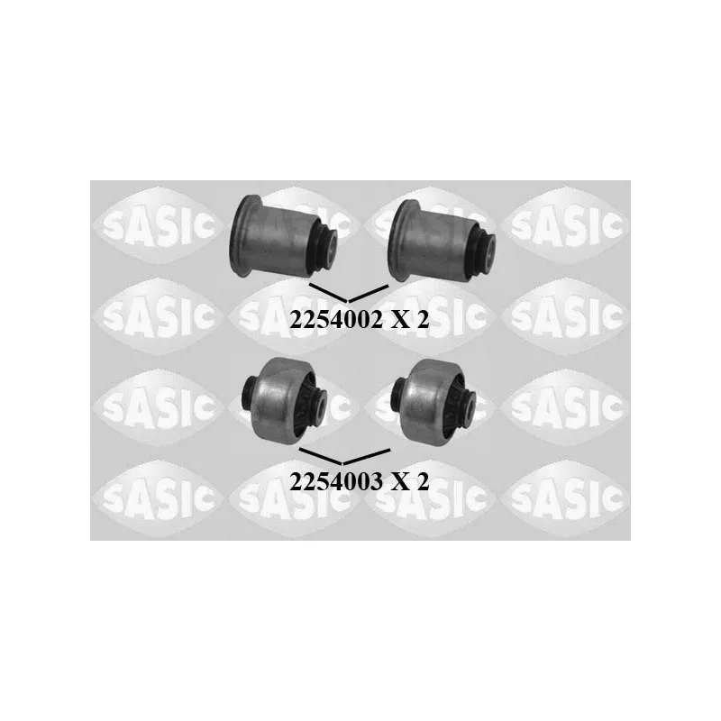 Kit de réparation, triangle de suspension SASIC 7964001S