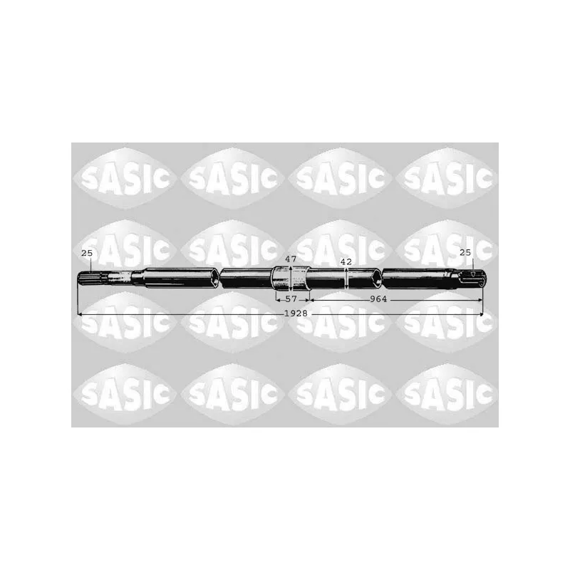 Arbre de transmission SASIC 8012542