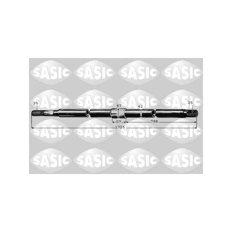 Arbre de transmission SASIC 8012602
